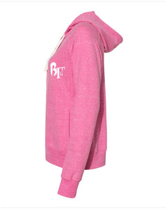 Women's Snow Heather   BmadeFit French Terry    Full-Zip Hooded Sweatshirt